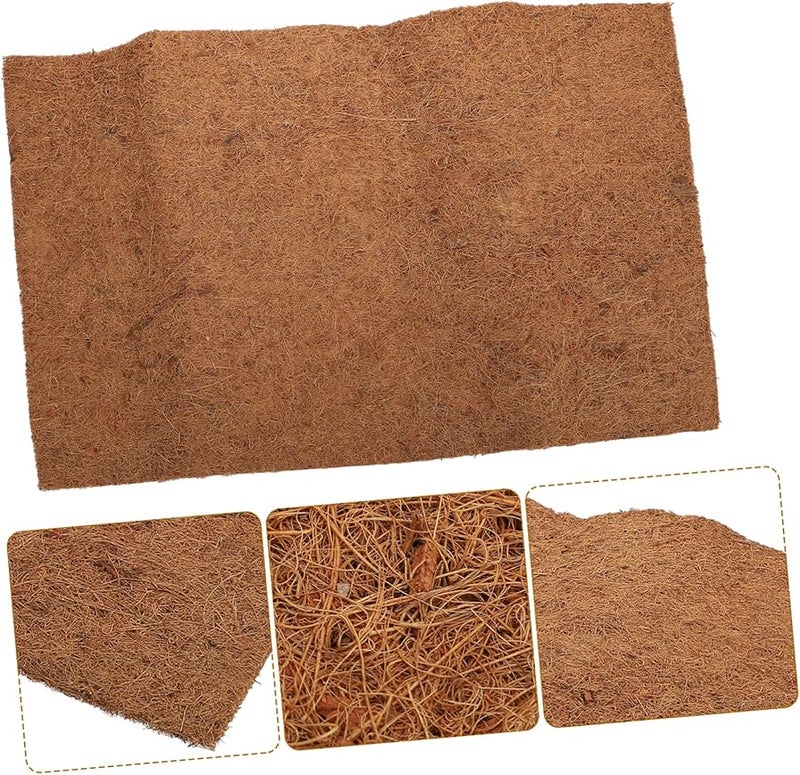 حصيرة الألياف الطبيعية من جوز الهند للزواحف - بطانة فراش قابلة للتنفس وسهلة التنظيف - Image 4